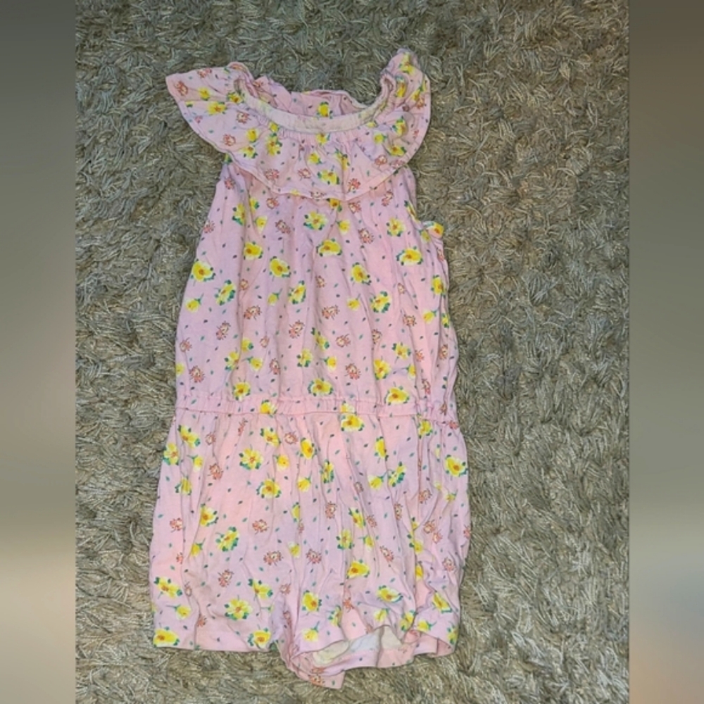 💐 Carters flowered romper🌷 💧 💕 🍂 🍎🍋🧁🎀🦄🐯🐠🍓🦉🐧💘